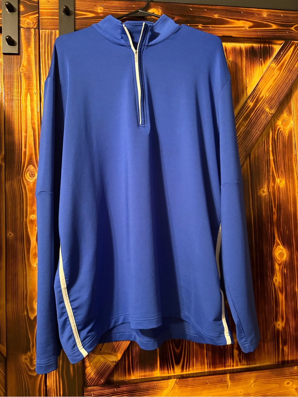 Callaway Blue Quarter-Zip weather series long sleeve. Size xl